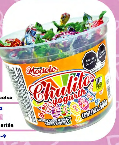 Chulito Yogurth (Dulces Modelo)