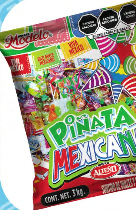 Piñata Mexicana 3 kg (bolsa piñatera)
