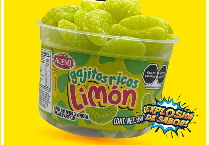 Gajitos Ricos Limón 450 g