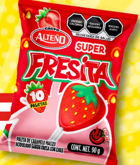 Súper Fresita Peg Bag