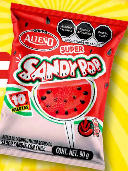 Súper Sandy Pop Peg Bag